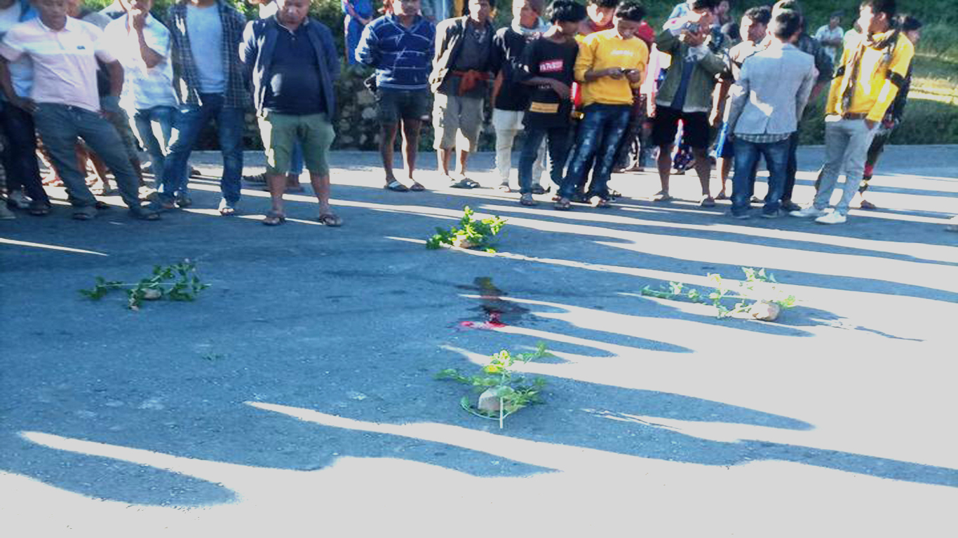 नेपालटारमा मोटरसाइकलको ठक्करबाट एकको मृत्यु