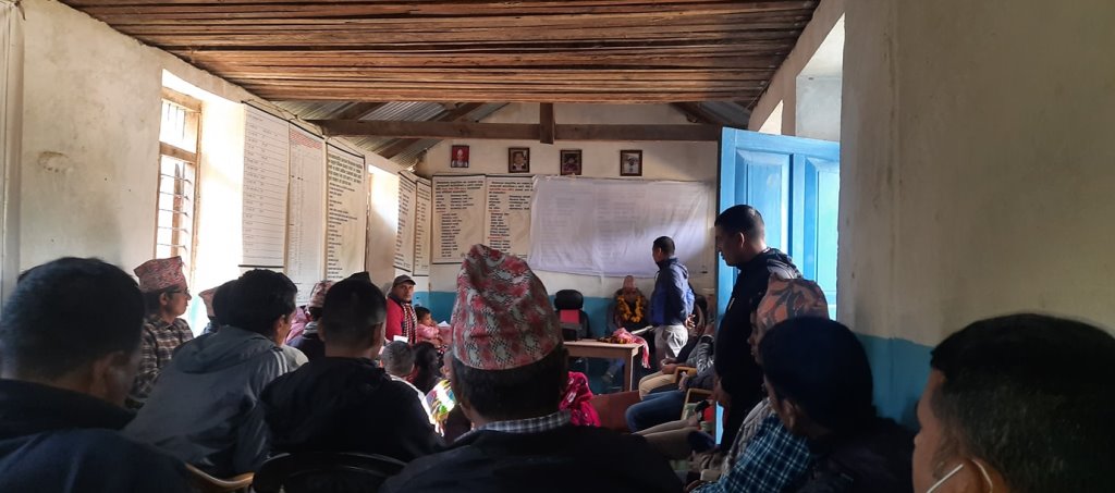नेपालटार सव डिभिजन मातहतको सामुदायिक वन  सम्बन्धि अन्तरक्रिया  कार्यक्रम सप्पन्न