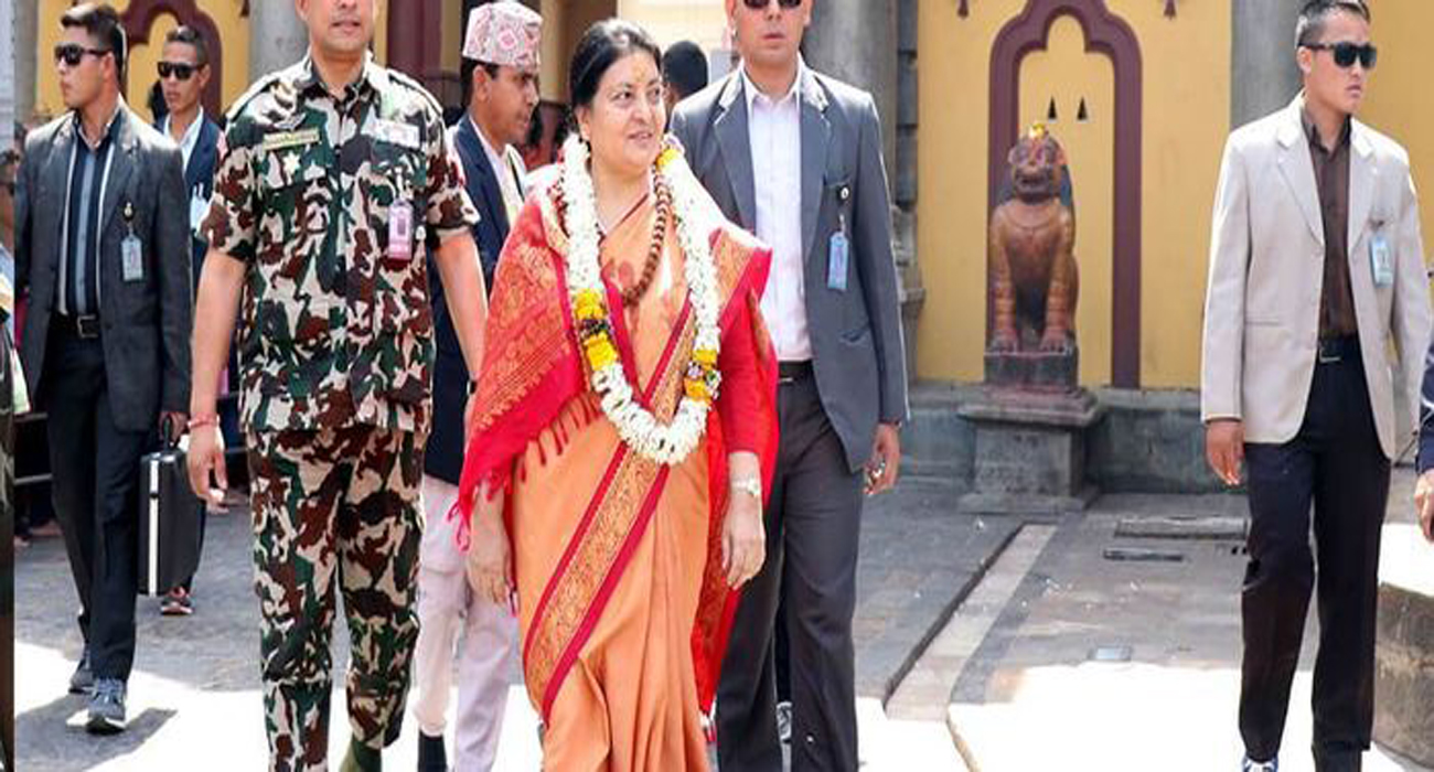 राष्ट्रपतिद्वारा पशुपतिनाथमा क्षमासहित विशेष पूजा