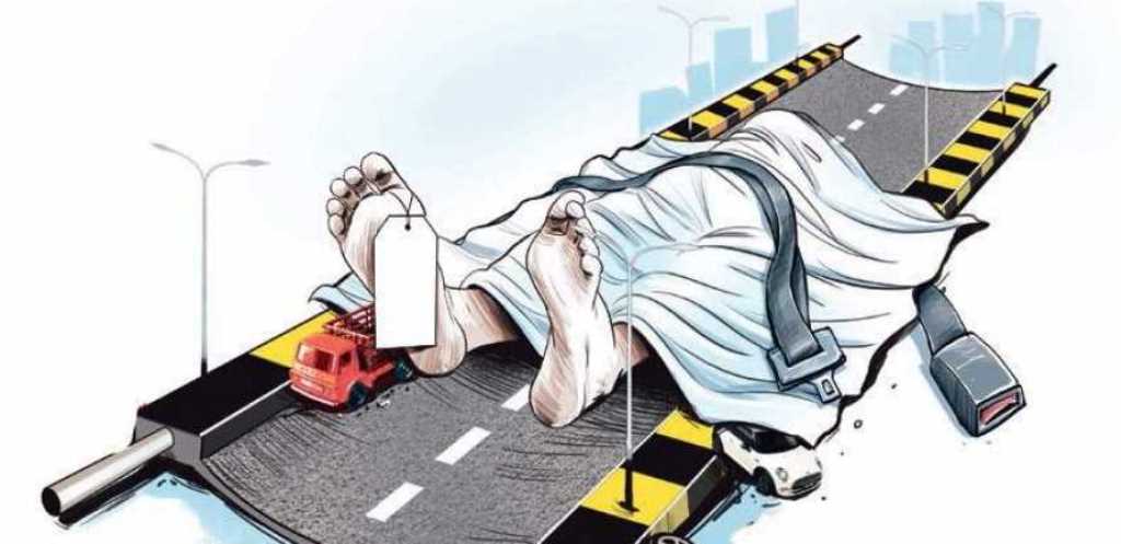 उदयपुरमा ट्रकको ठक्करबाट मोटर साइकल चालकको घटना स्थलमै मृत्यु 