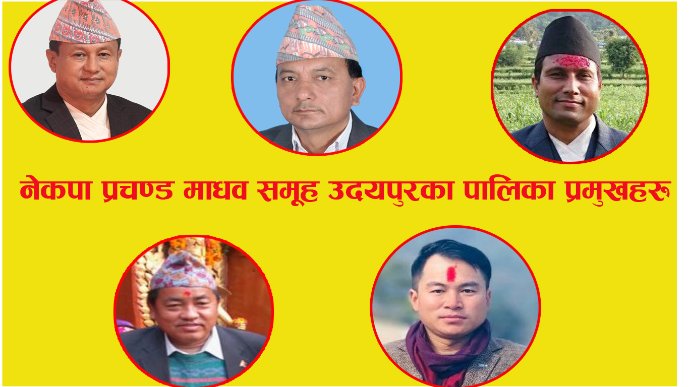 उदयपुरका सात पालिका प्रमुखमध्ये पाँच प्रचण्ड माधव समूहमा, दुई ओलीमा 