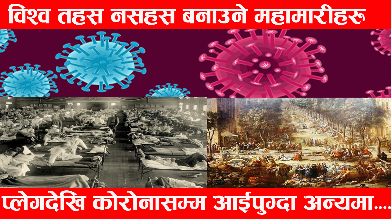 यस्ता छन, ‘हरेक १०० वर्षमा मानव सभ्यतालाई  नै उथलपुथल पार्ने महामारी’