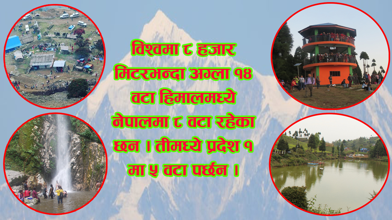 यी हुन, प्रदेश १ का पर्यटकीय स्थल