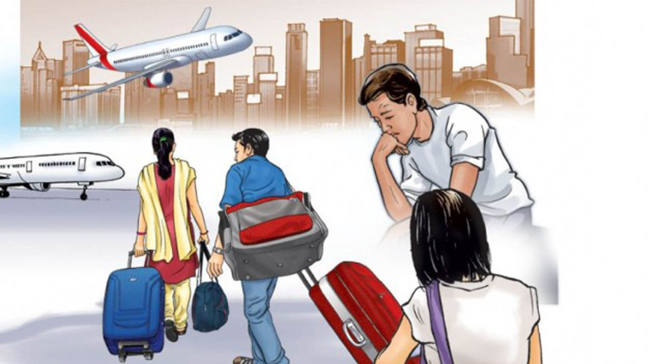सामान्य बन्दै वैदेशिक रोजगारी, बढ्दो छ, विदेशिने कामदारको संख्या