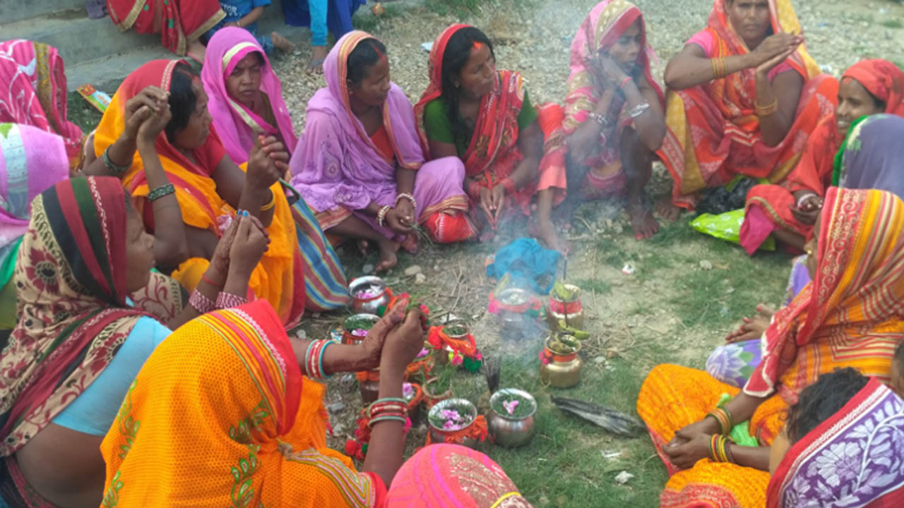 उदयपुरमा थारु समुदायको जितिया पर्व भव्य हुँदै