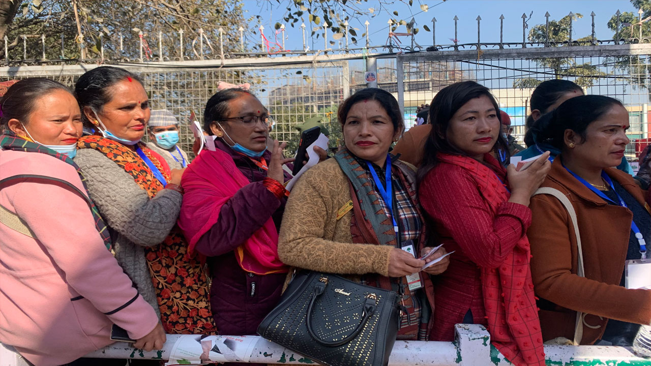 कांग्रेस १४औँ महाधिवेशन: दुई हजारभन्दा बढी मत खस्याे