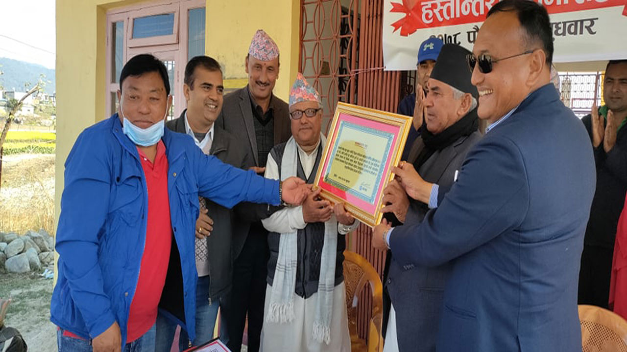खप्तरी बस्नेतले बनाईदिए शान्तिधाममा ६ कोठे किरियापुत्री भवन