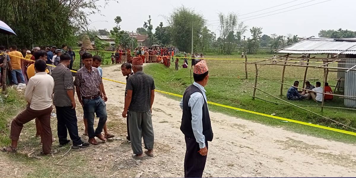 उदयपुरकाे बेलकामा ट्युसन पढ्न गएकी बालिकाको हत्या