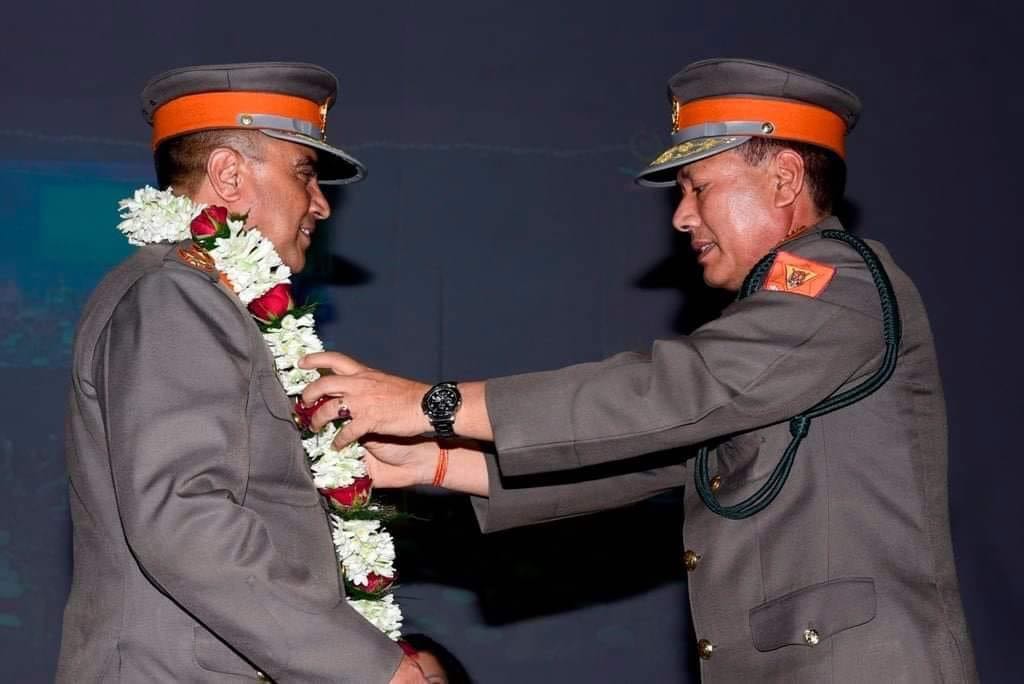सशस्त्र प्रहरी महानिरीक्षक  खनालको बिदाइ