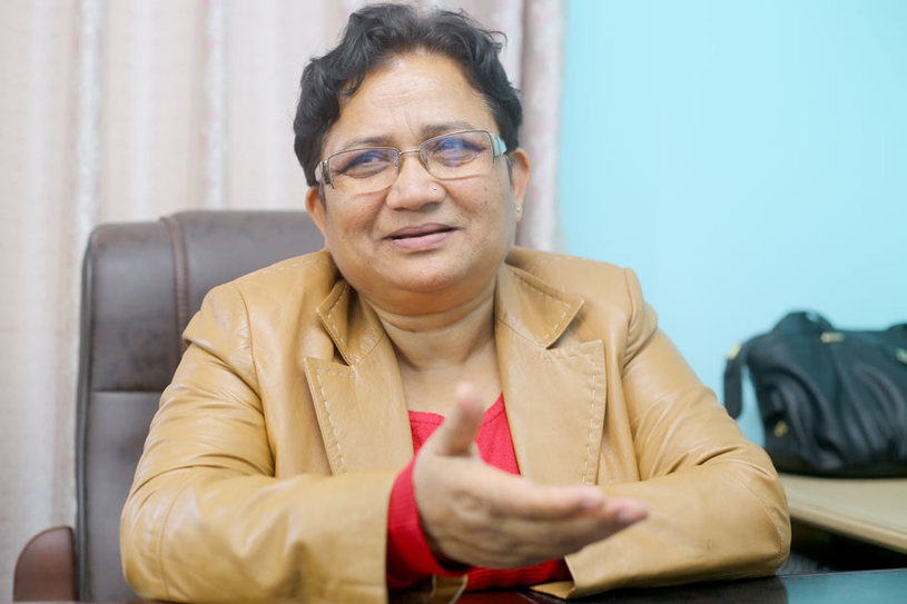 ललितपुर–३ मा पम्फा भुसाल निर्विकल्प