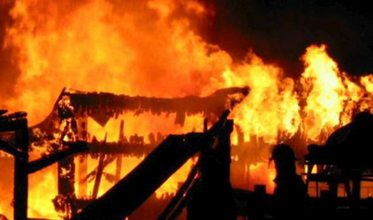 पाँचथरमा आगोले जली  बृद्धा महिलाको मृत्यु