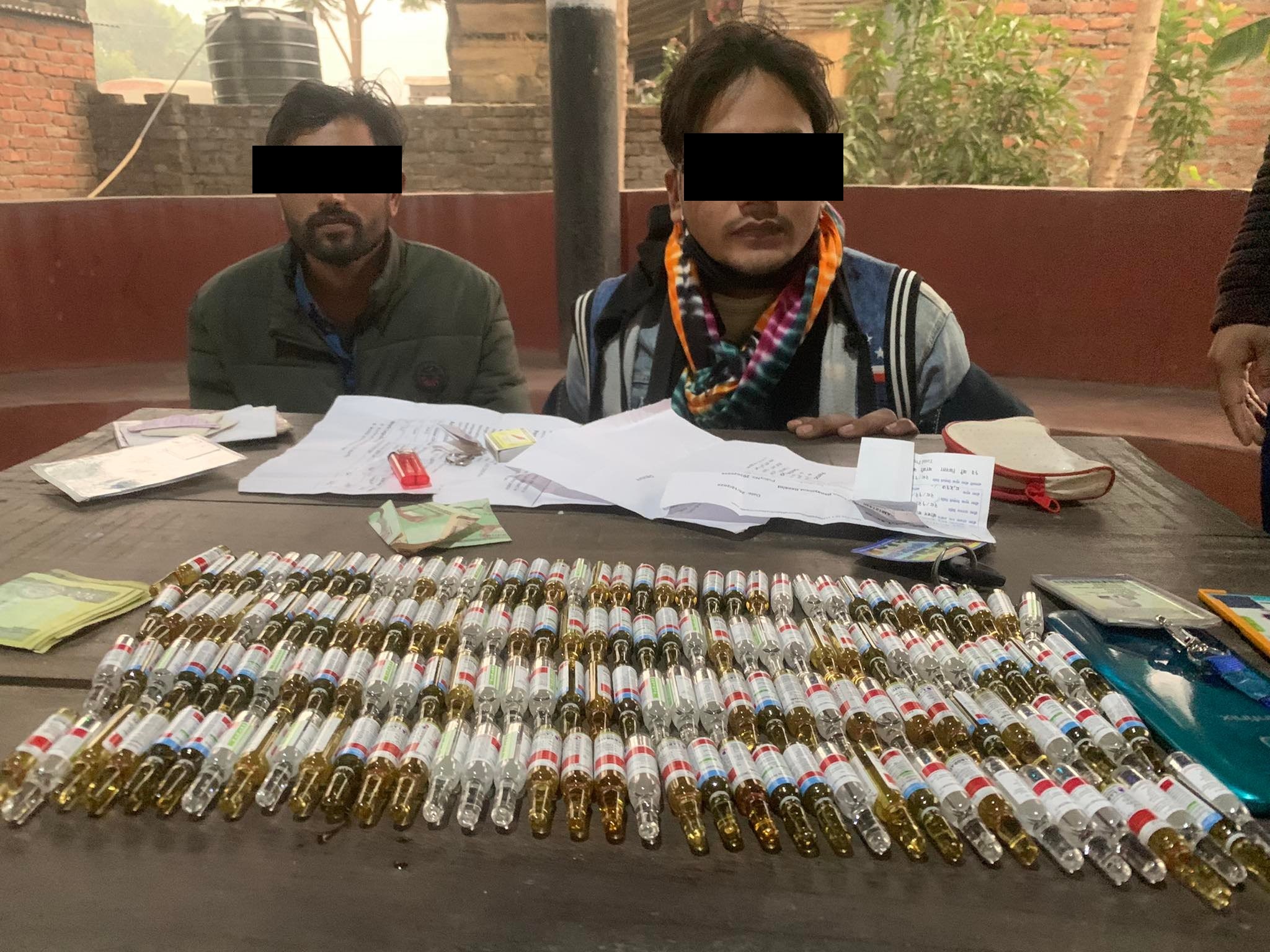 उदयपुरमा लागूऔषधसहित दुईजना पक्राउ