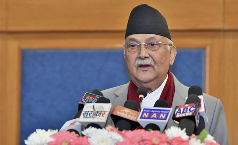 गठबन्धन सरकारको विकल्प छैनः एमाले अध्यक्ष ओली 